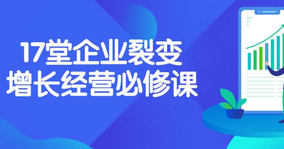 17堂（企业裂变增长经营）教程