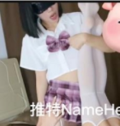 清新透亮的校园少女,顶级清纯眼镜妹JK制服写真+[5V-4.9G]